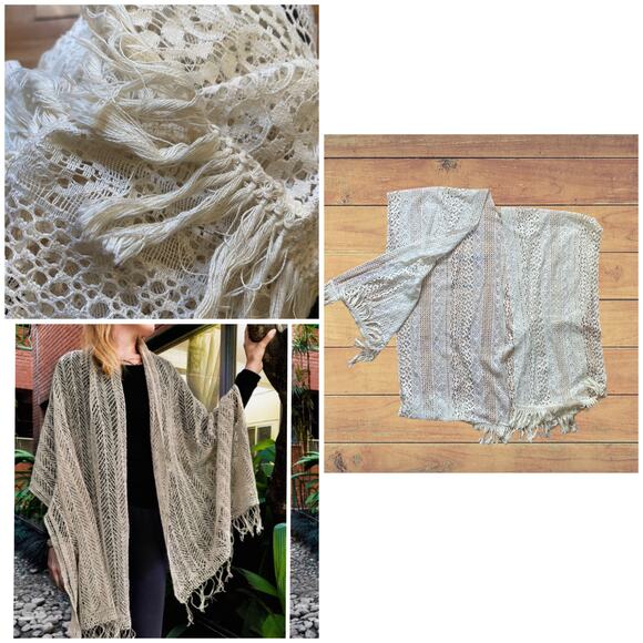 NEW Ann Taylor LOFT shawl/poncho - Picture 1 of 5